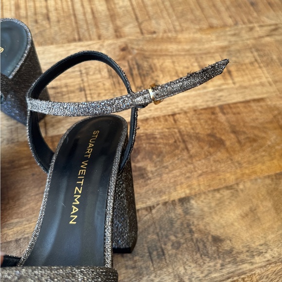 Stuart Weitzman Women's Dayna Crisscross Platform Sandals - Picture 4 of 7